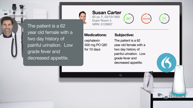 Nuance Rolls Out it's New Medical Virtual Assistant, Dragon
