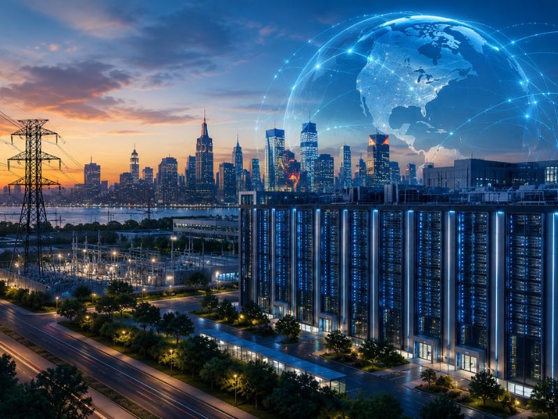 America’s Data Center Boom Is Reshaping the Digital Future